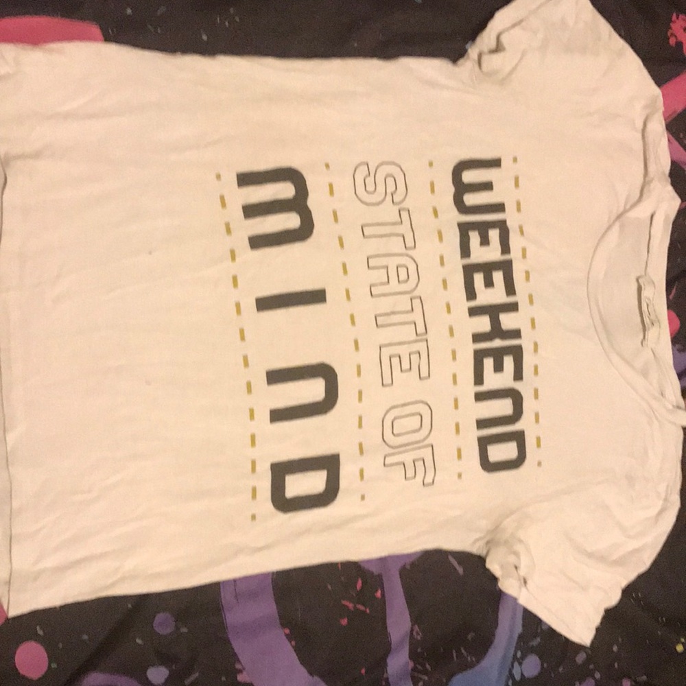 Graphics t shirt unisex white